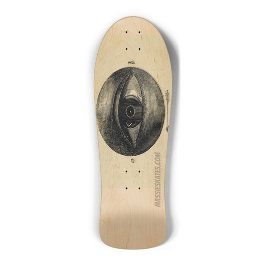 3D Holographic Right Eye Skateboard